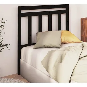 vidaXL Čelo postele 96 x 4 x 100 cm masivní borovice [814075] Barva: Černá