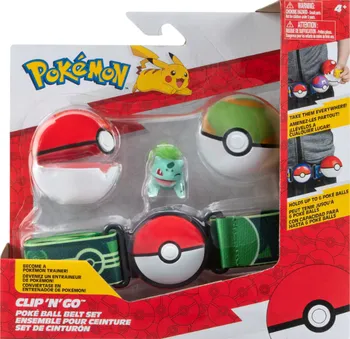 Figurka Pokémon Clip N Go Pokéball Belt Set
