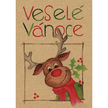 Kancelářské potřeby Přáníčko BeBechy - recyklovaný papír - Sobík