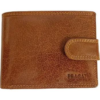 Peněženka Kožená peněženka z pravé kůže WATER BUFFALO CAMEL pragati