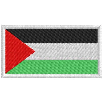 Nášivka Pelisport Nášivka Palestinská vlajka 6 x 3 cm