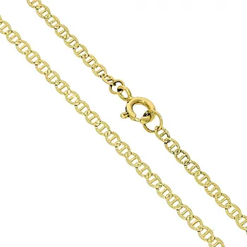 Řetízek Goldstore Zlatý plochý řetízek vybrušovaný Váha: 4.03 g, Délka: 50 cm