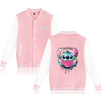 Chlapecký svetr Lilo & Stitch Dětská pohodlná mikina s potiskem na motivy roztomilé pohádky Lilo a Stitch (vel. 110 - 160) Barva: Růžová 13, Velikost: 130