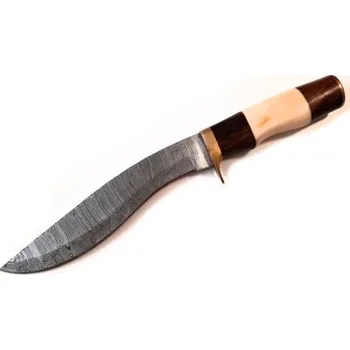 lovecký nůž Karni Awais Damaškový nůž (mačeta) M02 Karni Awais DN_M02