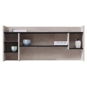 Psací stůl Nástavec na studentský stůl Saturn - černá/béžová