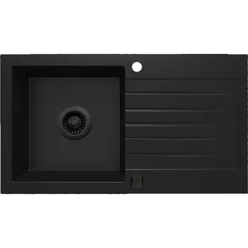 Granitový dřez Granitový dřez Deante ZORBA ZQZ N113 černá edice