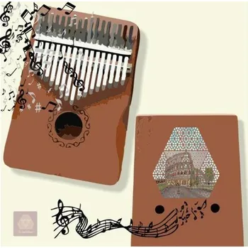Kalimba 17 tónů ROME ArtDeco Vitrail · O·POHÁDKOVÉ - 1 ks