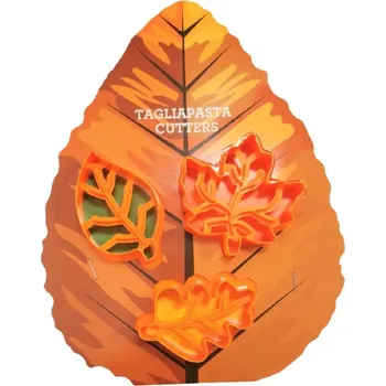 Forma na pečení Caketools Sada vykrajovátek listy stromu 3ks