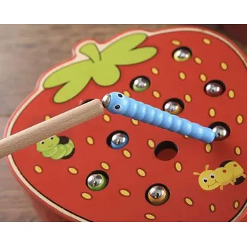 Dřevěná hračka Dřevěná hra na jahody