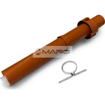 Brilon Serio Koncovka střešní koaxiální 80/125 mm, standardní délka 400 mm (1000 mm), PP cihlová, 52107991