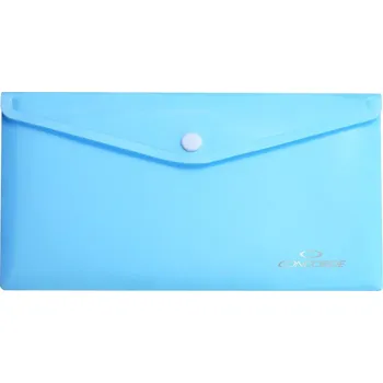 Spisové desky s drukem DL, pastel modrá A80057