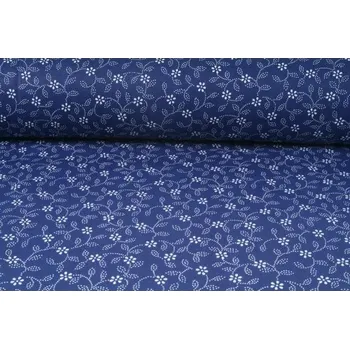Plátno bavlněné, modrotisk, metráž, látky