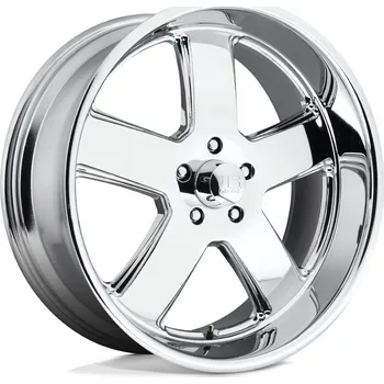 Plechové kolo US Mag U116 HUSTLER disk 20x9.5 5x120.65 72.56 ET1, Chrome