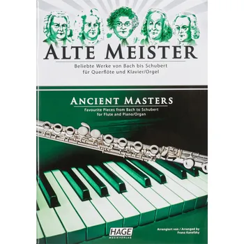 MS Ancient masters for flute and piano/organ + prodloužená záruka 3 roky