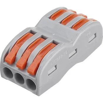 Síťový kabel Rychlospojka bezšroubová PCT-223 /225-416/ pro kabely 0,08-2,5mm2