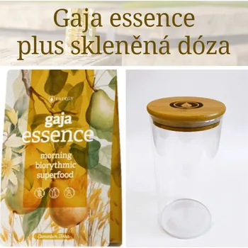 Dóza na potraviny Energy Gaja essence 420 g + skleněná dóza