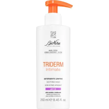 Intimní hygienický prostředek BioNike Triderm Intimate zklidňující gel na intimní hygienu 250 ml