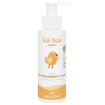 Koupelový olej kii-baa® organic 100% bio meruňkový olej 100ml