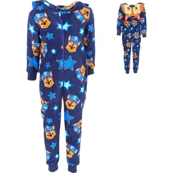 Dívčí pyžamo OVERAL TLAPKOVÁ PATROLA modrý pwp Velikost: 98-104