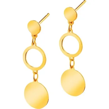 Náušnice Zlaté náušnice s kroužky - AP524-2127