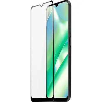 3x Picasee 3D tvrzené sklo s rámečkem pro Realme C33 (2023) - černé - 2+1 zdarma