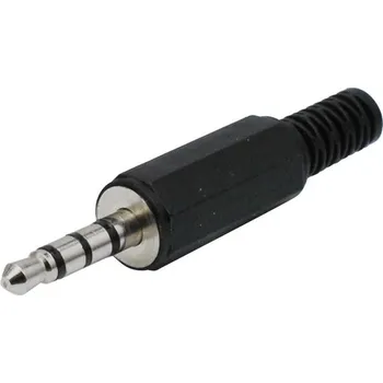 Audio kabel JACK samec 3,5 4-polovy 226030