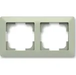 Dvojrámeček Zoni olivová/bílá ABB 3901T-A00020 143