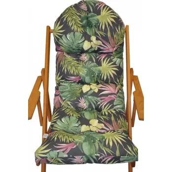 Podsedák Polstr na polohovací lehátko látka MONSTERA