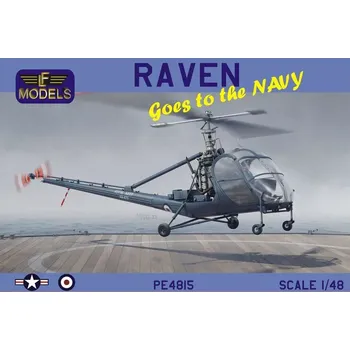 Plastikový model LF model 1/48 Raven - Goes to the NAVY (3x camo)