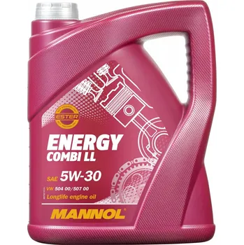 Auto-moto Motorový olej MANNOL Energy combi LL 5W30 5L 070 952