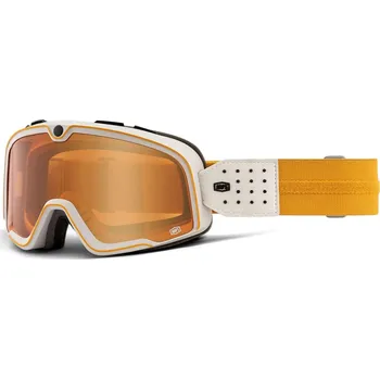 Motocyklové brýle 100% MX brýle BARSTOW brýle Oceanside, Persimmon plexi