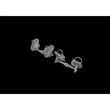 Plastikový model BRASSIN 1/48 Bf 109E rudder pedals late