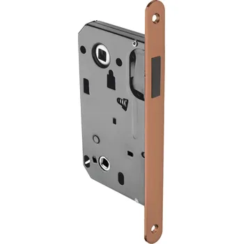 Dveřní kování TI - Magnetický zámek 3599 WC 90 WC klíč, 90 mm CUM - Měď matná (186)