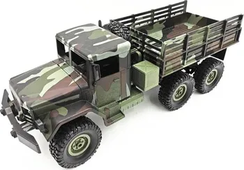 RC model ostatní WPL RC vojenský Truck M35 6x6 RTR 1:16 maskáčový