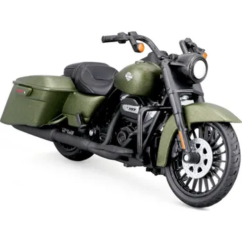 autíčko Maisto - HD - Motocykel - 2022 Road King Special, zelená, 1:18