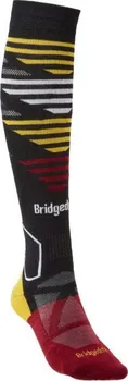 Pánské ponožky Bridgedale Ski Lightweight Graphite/Red