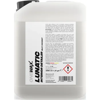 Kokosový interiérový detailer ONEWAX. Lunatic Coco (5000 ml)