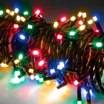 Vánoční dekorace Vánoční LED řetěz světýlka 700 54m venkovní - barevné