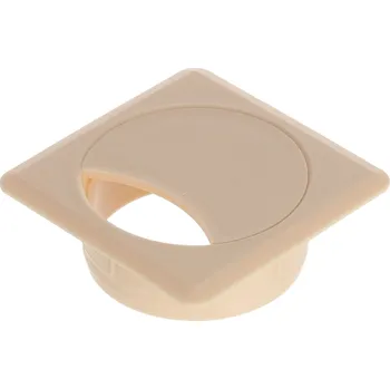 kabelová chránička Interex Kabelová průchodka QUADRO PVC / Bříza