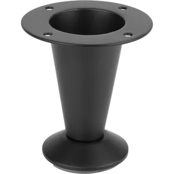 Nábytkové kování Gamet Nábytková nožka PALMA 100 / Černá matná 100 mm