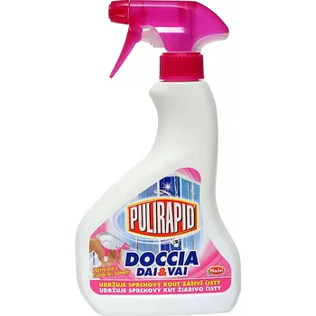 Čisticí prostředek do koupelny Pulirapid Doccia čistič sprch s rozprašovačem 500 ml
