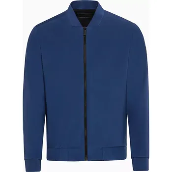 Pánská casual bunda PORSCHE DESIGN Athleisure blouson Bunda módní volnočasová pro období podzim jaro tmavší modrá (Pohodlná blousonová bunda Porsche Design s předními kapsami a vnitřní podšívkou se značkou PD.)