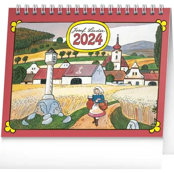 Kalendář Stolní kalendář Josef Lada 2024, 16,5 x 13 cm