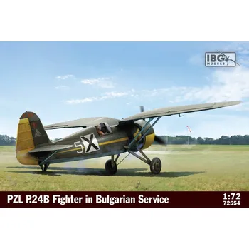 Plastikový model 1/72 PZL P.24B in Bulgarian service