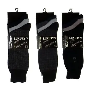 Kosmetická sada Ponožky pánské LUXURY 3páry 39-46
