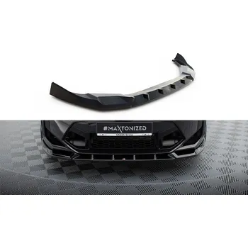 Karosérie Spojler pod nárazník lipa V.1 BMW X3 M F97 Facelift černý leský plast