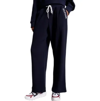 Dámské kalhoty TOMMY HILFIGER DÁMSKÉ KALHOTY S TEPÍM PANT NAVY UW0UW04946 DW5 Velikost: S