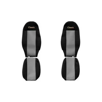 Potah sedadla Sada potahů sedaček (sedadel) pro VOLVO FH12, FH16 (od roku 2010) šedá 20324