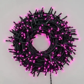 Vánoční osvětlení Xmasking Světelný řetěz 360 LED růžová