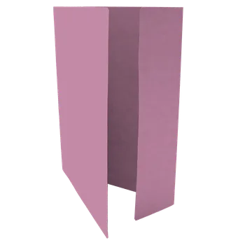 Odkládací mapa s jednou klopou A4 Ekonomik 251 (100 ks) - růžová